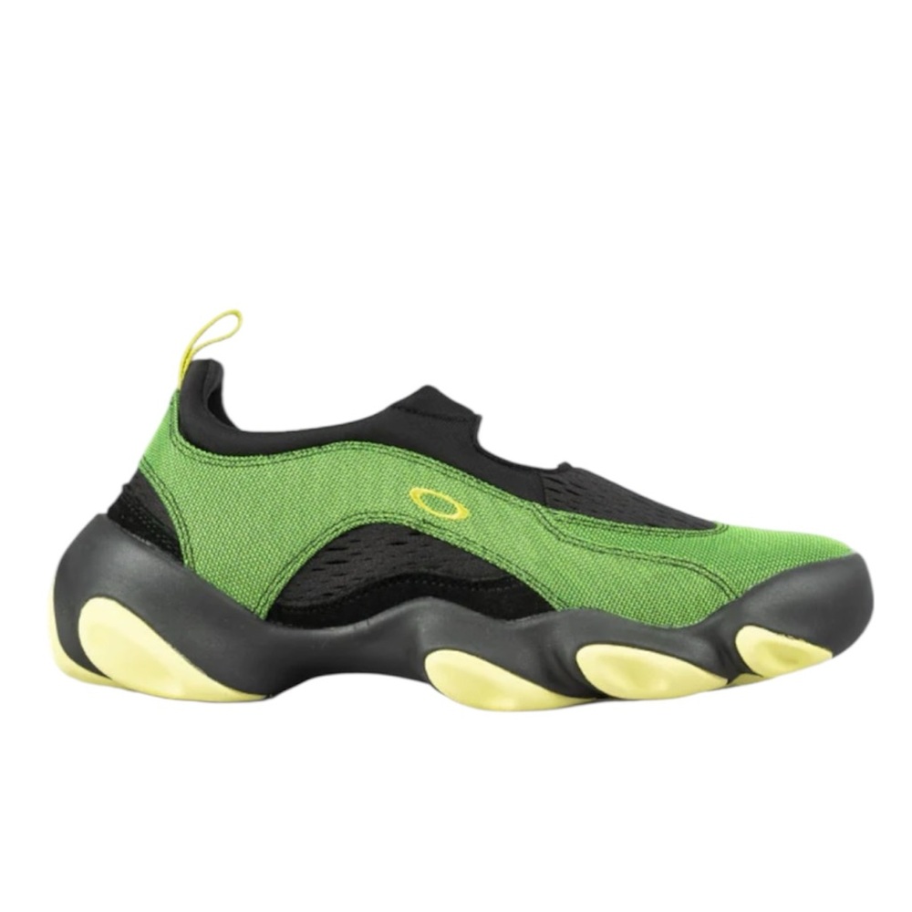 OAKLEY FACTORY TEAM FLESH SANDAL GREEN LEMON MEN SIZE